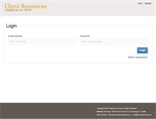 Tablet Screenshot of clients.medicine-on-time.com